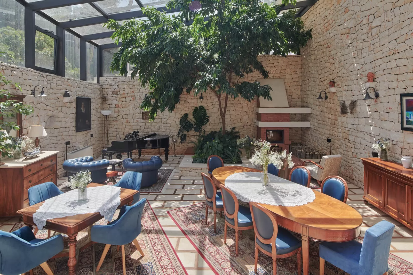 Innenraum einer Luxusvilla zu vermieten