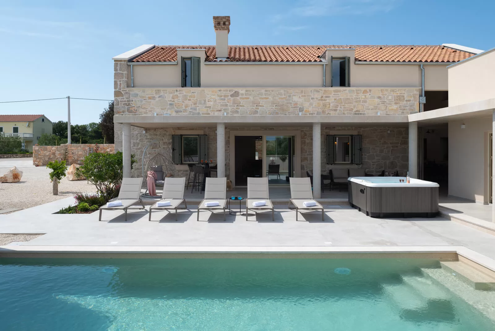 Luxusvilla Utopia mit wunderschönem Pool auf der Insel Ugljan