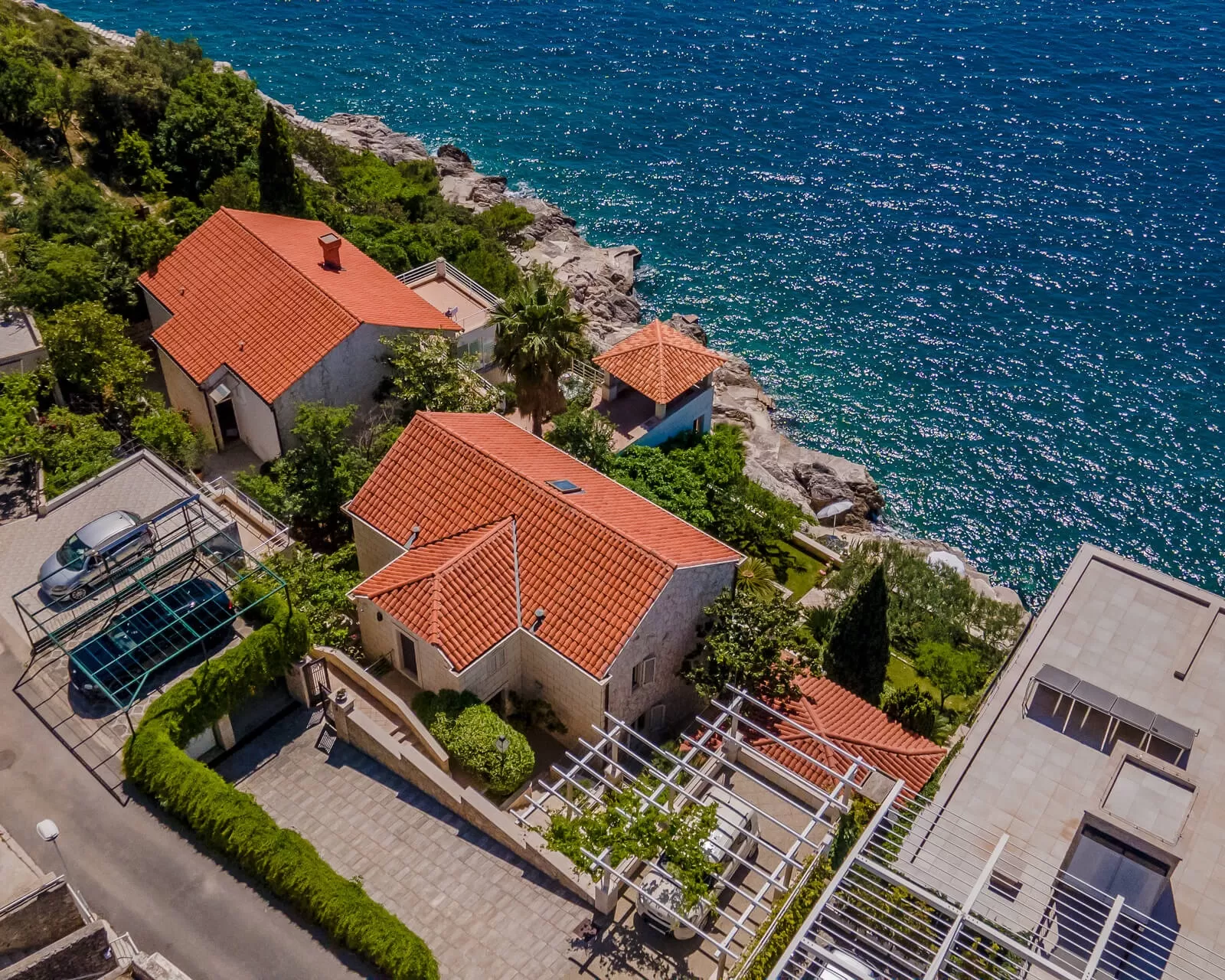 Luxuriöse Villa Simona direkt am Meer in der Nähe von Dubrovnik