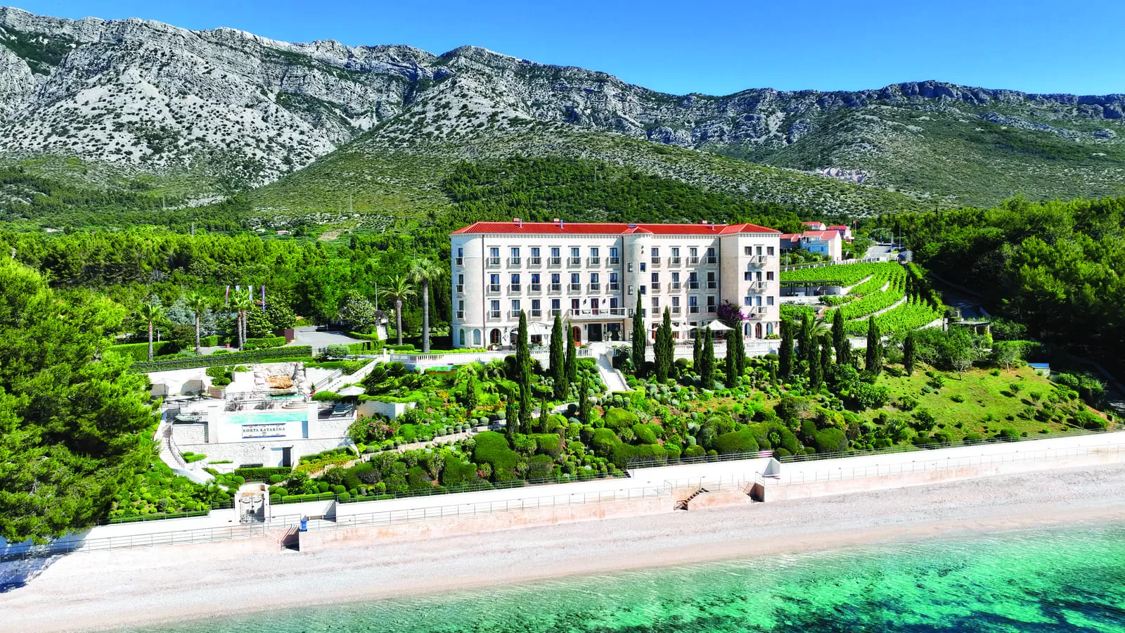 Die spektakuläre Villa Korta Katarina ist der Inbegriff einer luxuriösen Hochzeit in Kroatien