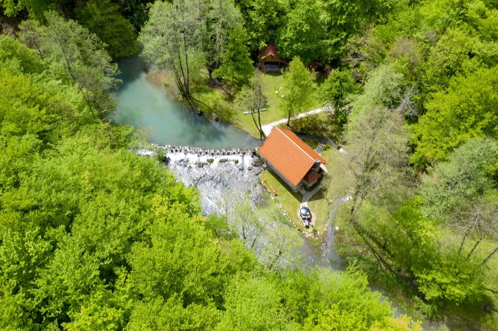 Rustic house Bistrica Cottage with wonderful nature by the river Bistrica near Zagreb
